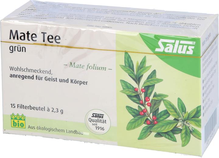 Produktbild Salus Mate Tee grün, 15 St. Filterbeutel (34.50 g)