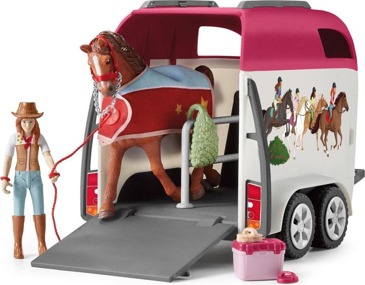 Produktbild Schleich Abenteuer mit Auto und Pferdeanhänger