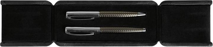 Produktbild MidOcean KugelschreiberSet Derrick (Titanium-Grau)