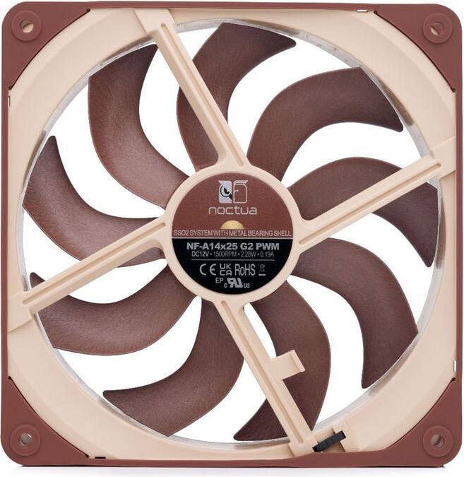 Image du produit Noctua NF-A14x25 G2 PWM (140 mm, 1 x)