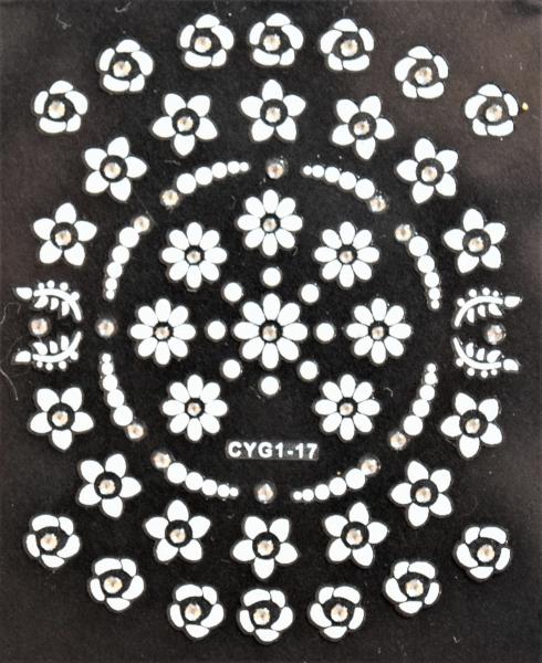 Nagellack24 Nail Art Sticker Selbstklebend 17