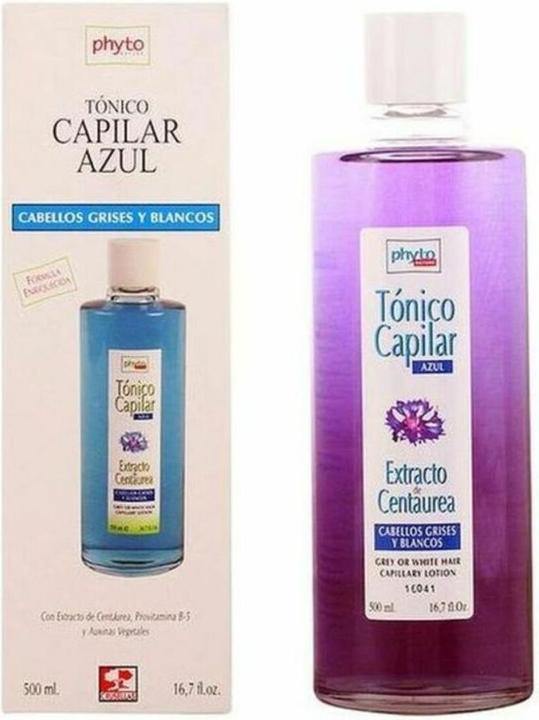 Actual product image Luxana PHYTO NATURE tónico azul cabellos grises y blancos 500 ml (500 ml, Liquid shampoo)