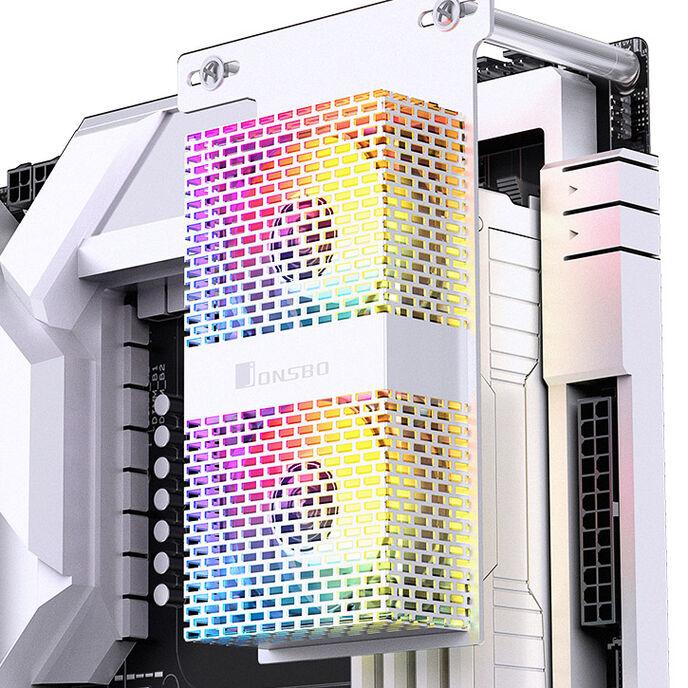 Produktbild Jonsbo NF-2 RAM-Kühler, ARGB - weiss