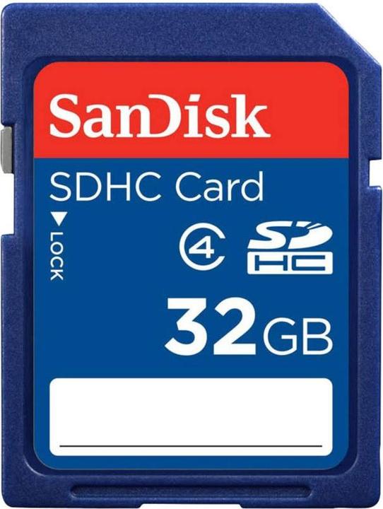 Actual product image SanDisk Standard Memory Card (32 GB, SD, SDHC, U1, UHS-I)