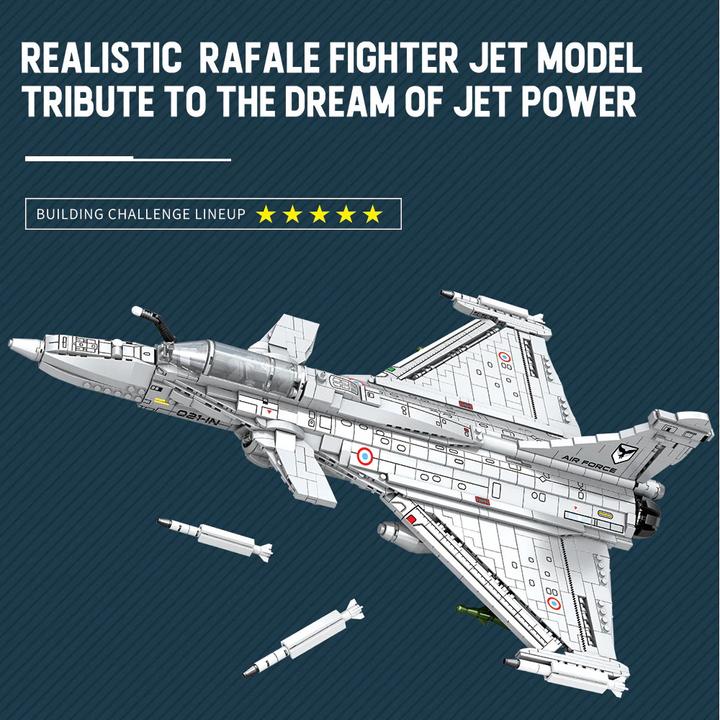 Actual product image ReoBrix RAFALE Jet Update Version 2024 - Rafale fighter jet