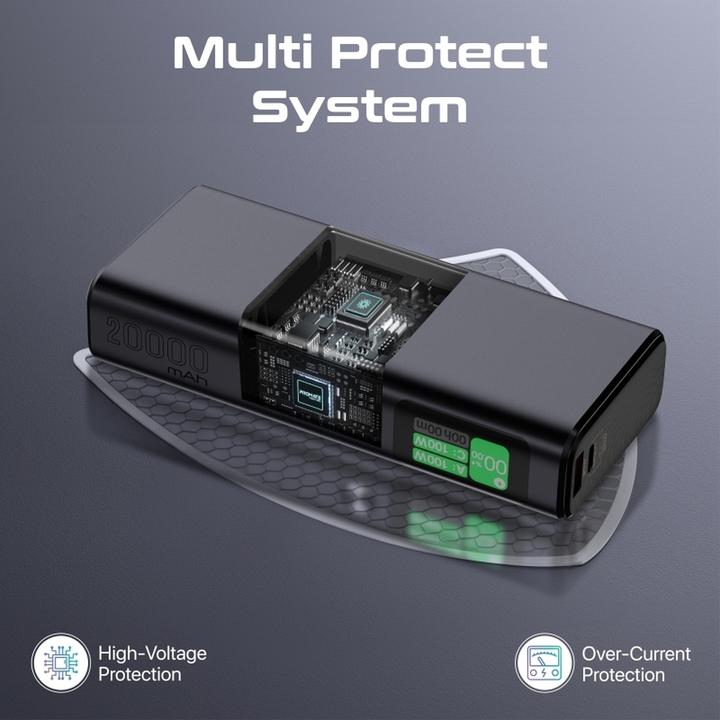 Produktbild ProMate Titan-130 Powerbank 20000mAh (20000 mAh, 130 W, 72 Wh)