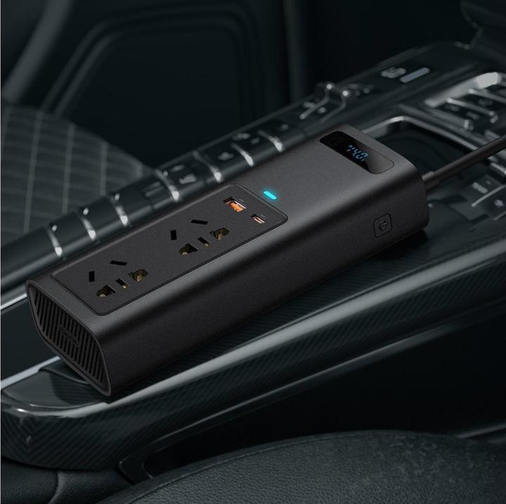 Actual product image Baseus In-car inverter