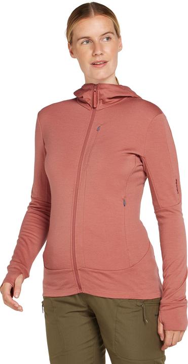 Image du produit Icebreaker Femmes Mérino 260 Quantum IV L/S Sweat à capuche zippé (M)
