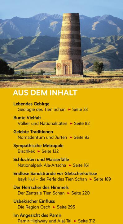 Actual product image Reiseführer Kirgistan (German, Dagmar Schreiber, Stephan Flechtner, 2025)
