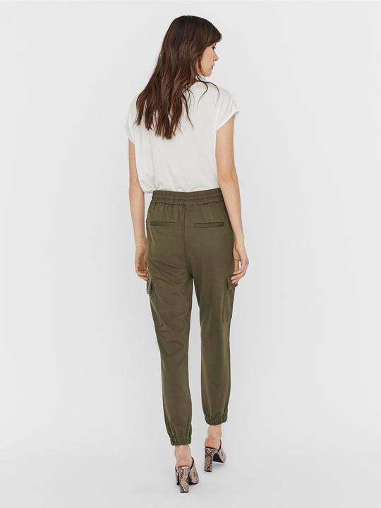 Actual product image Vero Moda VMEVA MR CARGO ELASTIC DETAIL PANTS LCS Cargo Trousers (34)