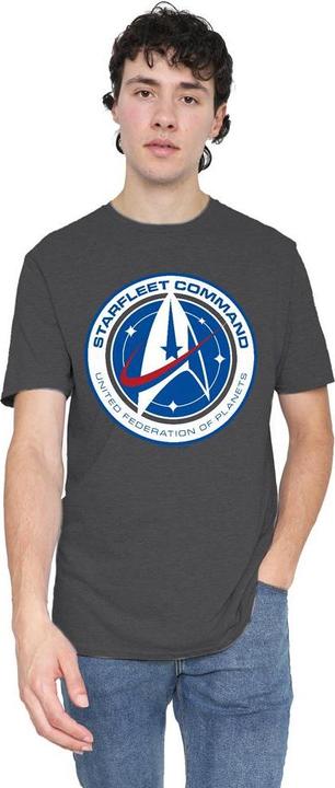 Actual product image Universal Textiles Unisex Adult Starfleet Command T-Shirt (M)