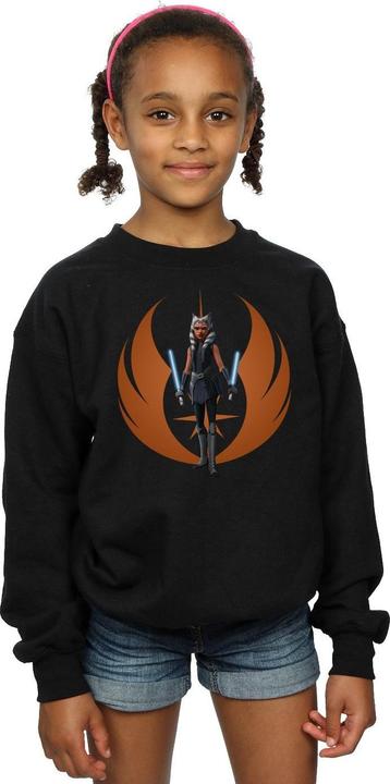 Immagine prodotto Star Wars Clone Wars Ahsoka Rebel Pose Felpa Ragazze (104)