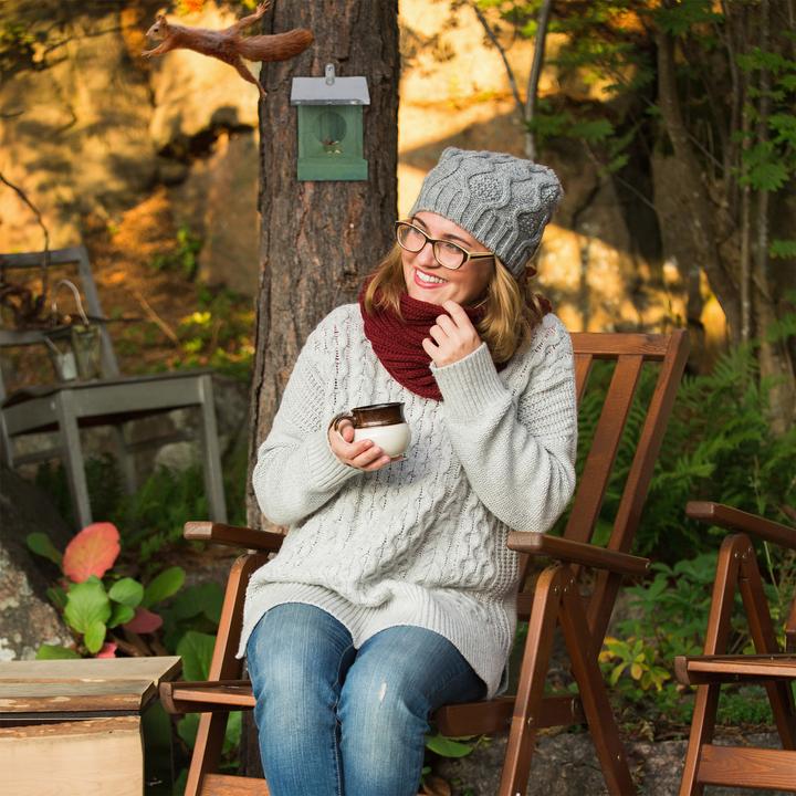 Produktbild Relaxdays Eichhörnchen Futterhaus