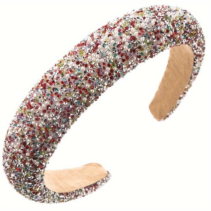 Immagine prodotto Activity Board Elegantes, funkelndes Strass- und Perlenstirnband - schickes Haarschmuckstück im koreanischen Stil