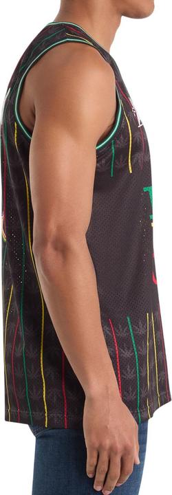 Actual product image Amplified Mens Bob Marley Basketball Jersey (L)