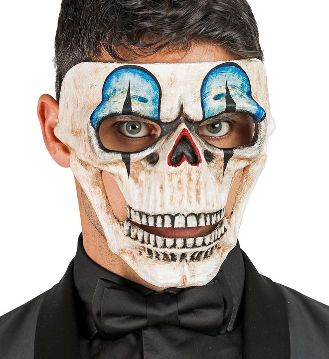 Image du produit Widmann Commedia Dell'Arte Masque Tête de mort Clown