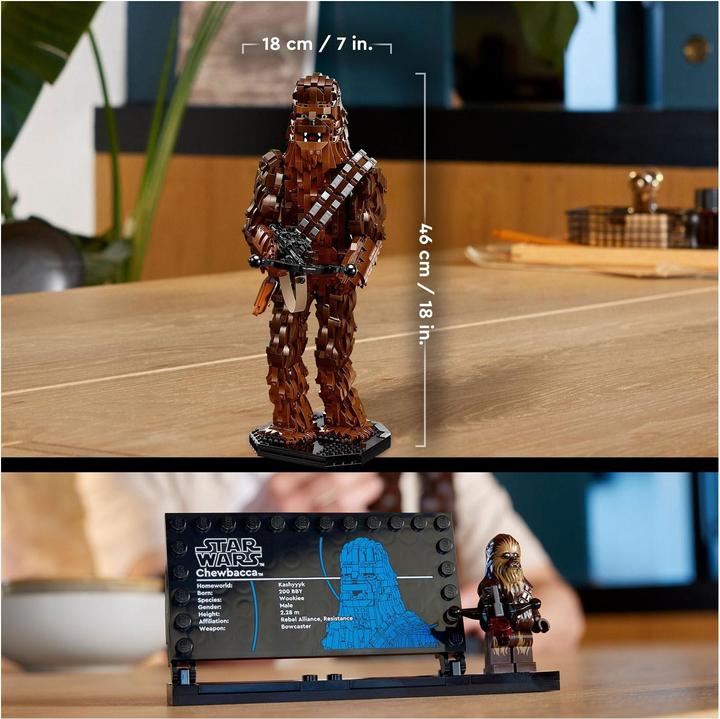 Actual product image LEGO Chewbacca (75371, LEGO Star Wars)