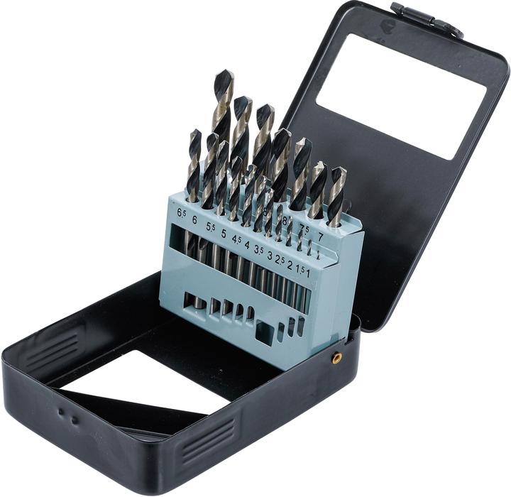 Image du produit BGS Jeu de forets hélicoïdaux HSS 1 - 10 mm 19 pièces