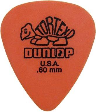Dunlop Blisterpackung mit 12 Tortex-Plektren (12 x, 0.60 mm)