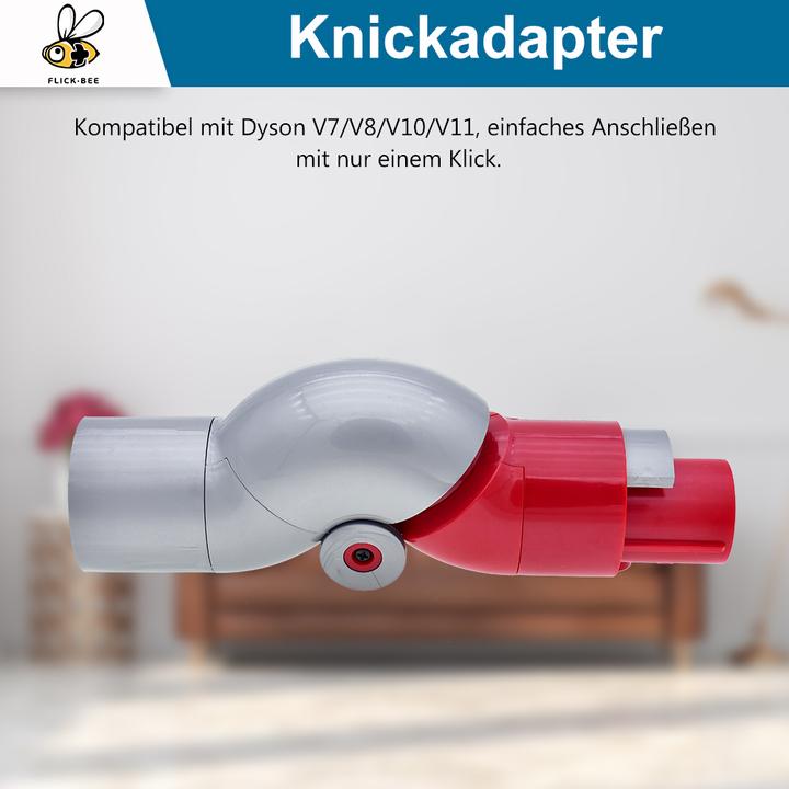 Actual product image Flickbee Flex adapter suitable for Dyson V7, V8, V10, V11, V15 - replaces 970790-01