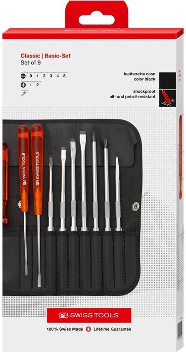 Produktbild PB Swiss Tools Schraubenziehersätze (Innensechskant, Schlitz, Phillipps-Kreuzschlitz (PH))