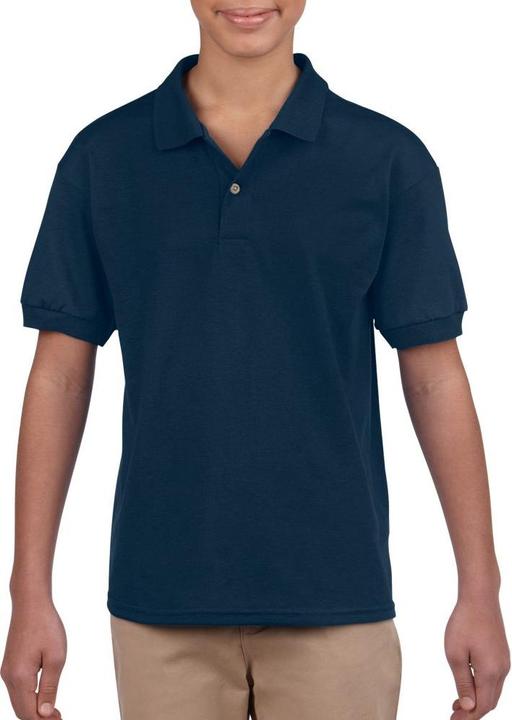 Actual product image Gildan Childrens/Kids Plain Jersey Polo Shirt (140, 146)