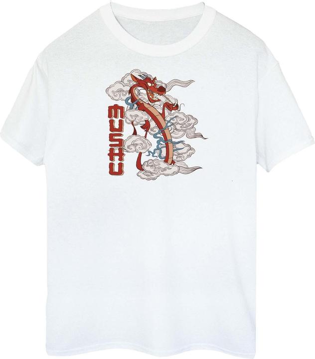 Immagine prodotto Disney Mulan Mushu Dragon Maglietta Ampia Donna (M)