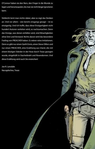 Produktbild Panini Preacher. Der Anfang vom Ende (Deutsch, Garth Ennis, 2007)