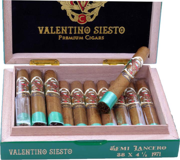 Actual product image Valentino Siesto Premium Connecticut Robusto (Parejo)