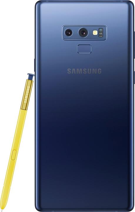 Image du produit Samsung Galaxy Note 9 EU (128 Go, Ocean Blue, 6.40", Double SIM hybride, 12 Mpx, 4G)