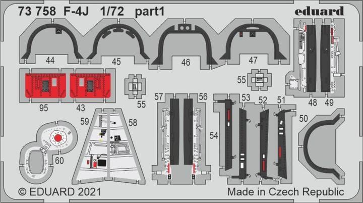 Produktbild Eduard F-4J, for FINE MOLDS