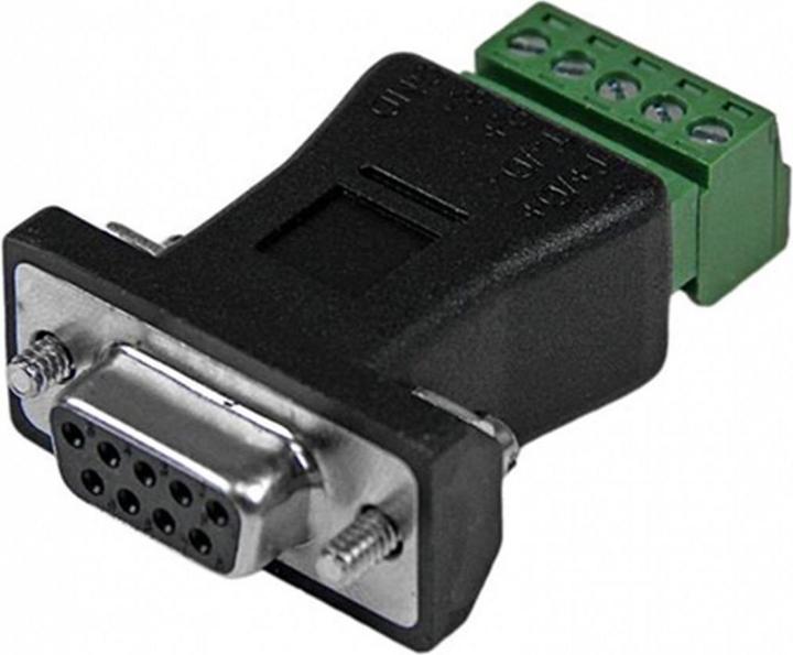 Immagine prodotto StarTech .com RS422 RS485 Seriale DB9 su morsettiera (DB9F, 4.89 cm)