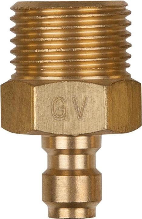 Actual product image KS Tools Adaptor piece 5/8"x1.8 external thread and 1/4" hose connection