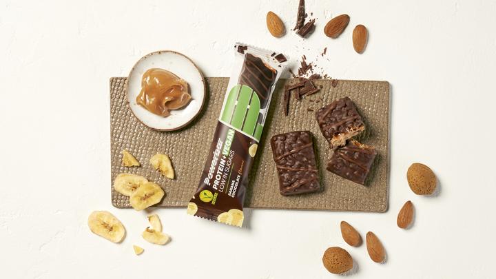 Produktbild Powerbar Protein Plus Low Sugar Vegan (Banana Chocolate, 1 Stk., 504 g)