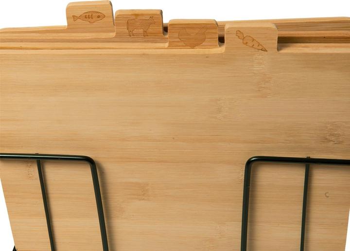 Actual product image Natura Punto 5-piece bamboo chopping board set