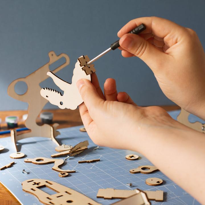 Actual product image Thumbs Up Remote Control Dinosaur DIY