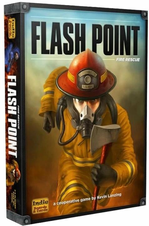 Actual product image IBCD0001 - Flash Point Flaming Inferno, Board game, 2-6 Players, from 10 years (DE edition) (German)