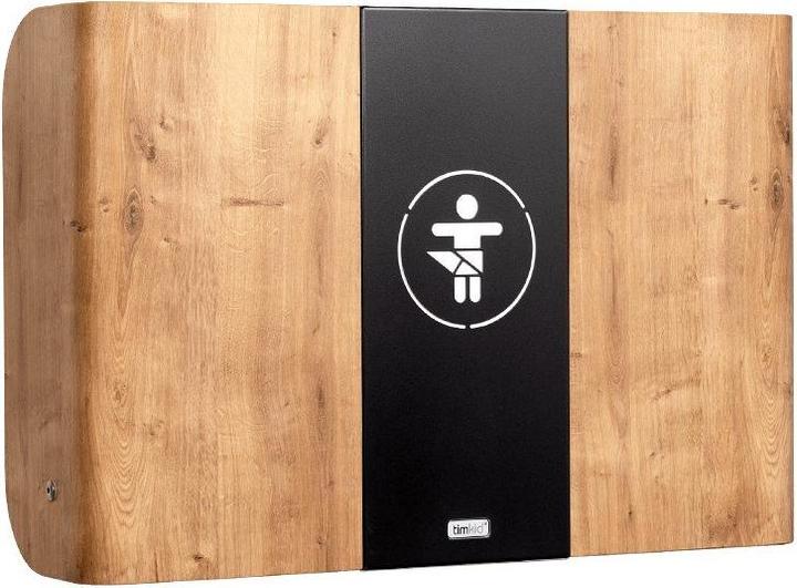 Produktbild Timkid Wickeltisch Holz/Edelstahl Quer Eiche