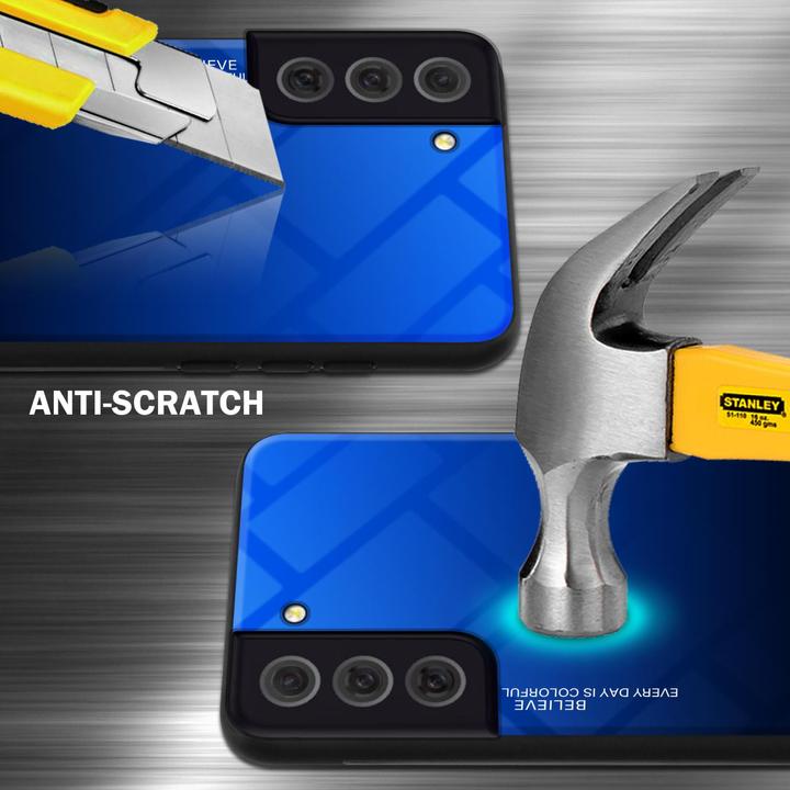 Actual product image Cadorabo TPU 2 colors glass envelope (Samsung Galaxy S22+)