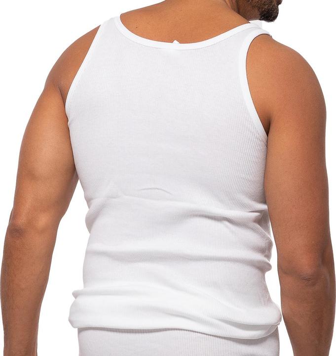 Produktbild Ammann 4er Pack Organic Cotton Doppelripp Unterhemd / Tanktop (M)