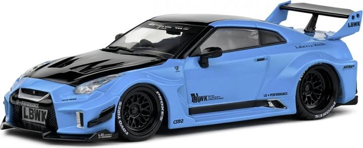 Solido 1:43 Nissan GTR35 2019 blau