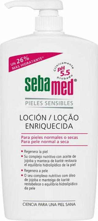 Sebamed Körperlotion 750ml - Öl-in-Wasser-Emulsion Erhält das natürliche Feuchtigkeitsgleichgewicht der (Körperlotion, 750 ml)