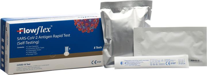 Immagine prodotto Flowflex Test rapido per l'antigene SARS-CoV-2 (5 x)