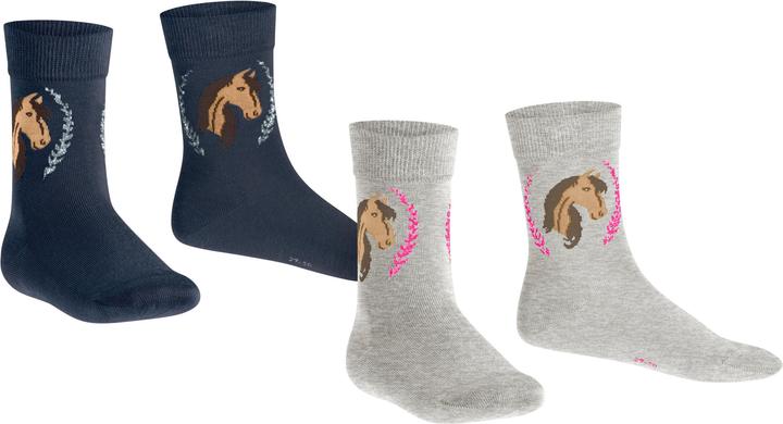 Image du produit Falke Horse 2-Pack Chaussettes Enfants (lot de 2, 19 - 22)