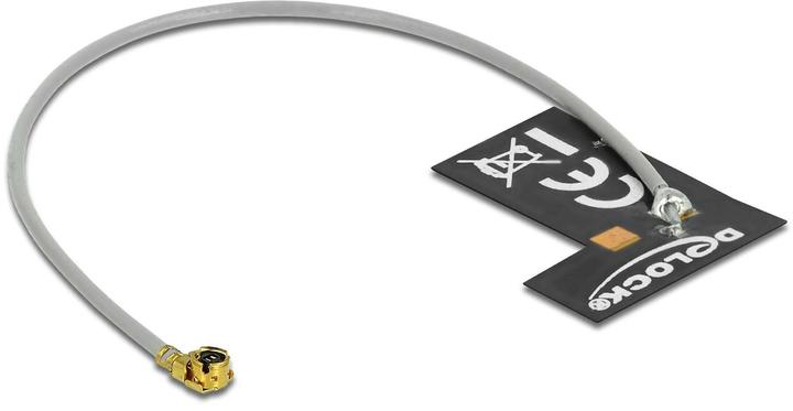 Produktbild Delock WLAN-Antenne 10 cm, MHF I Stecker 2 dBi (Antennenadapter)