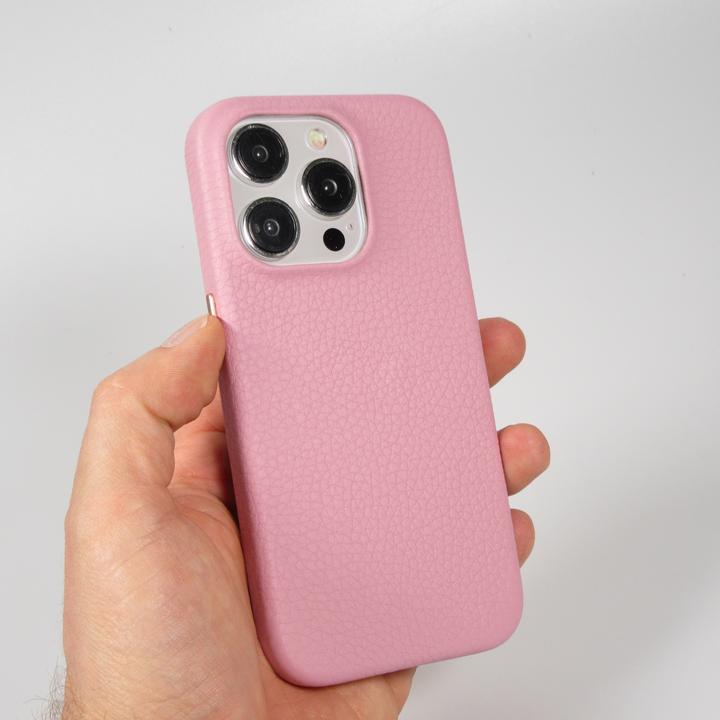 Actual product image PhoneLook Cover Fully grained luxury calfskin with metal buttons and MagSafe (Apple iPhone 14 Pro Max)
