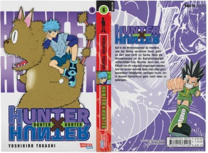 Image du produit Hunter X Hunter, Band 6 (Allemand, Yoshihihiro Togashiro Togashi, 2004)