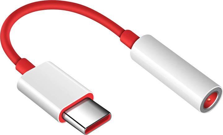 Productafbeelding OnePlus USB-C naar 3,5 mm adapter (USB Type C, 3,5 mm aansluiting)