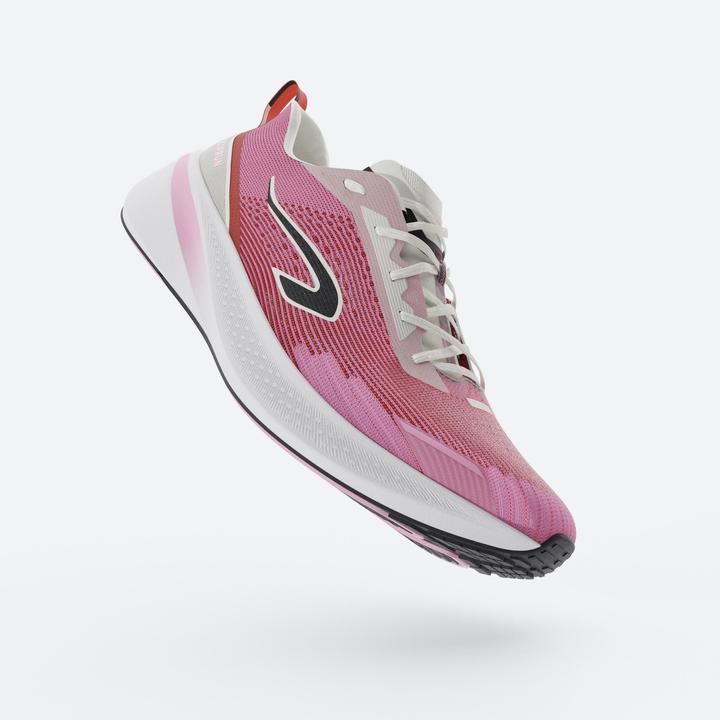 Produktbild Kiprun Laufschuhe Damen - Cushion 500 neonrosa (41)