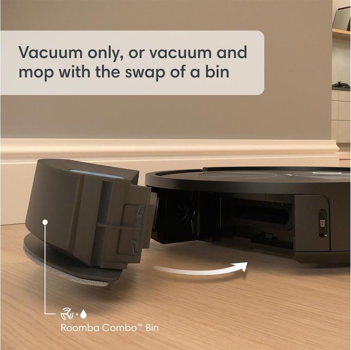 Image du produit iRobot Roomba Combo j5+ (Robot d'aspiration et de nettoyage)